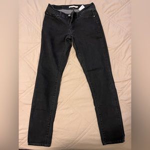 Size 26 black skinny jeans